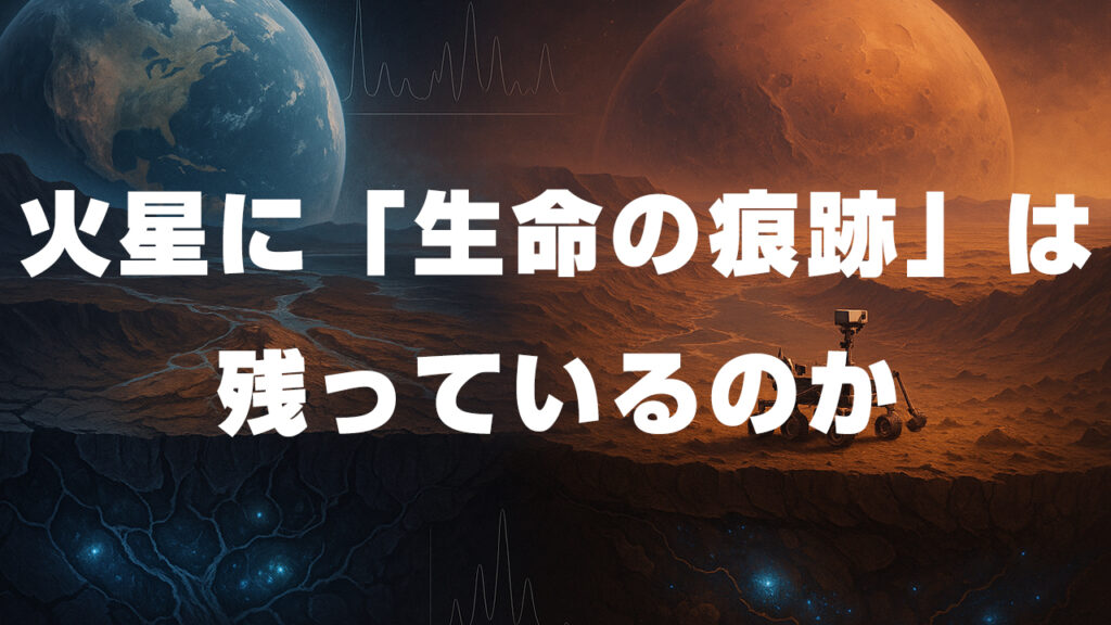火星に「生命の痕跡」は残っているのか