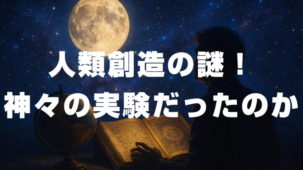 人類創造の謎は“神々の実験”だったのか？月・アヌンナキ・銀河連合をどう読むか