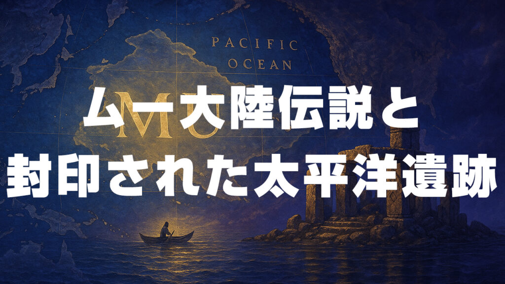 ムー大陸伝説と封印された太平洋遺跡——北硫黄島・石野遺跡から考える
