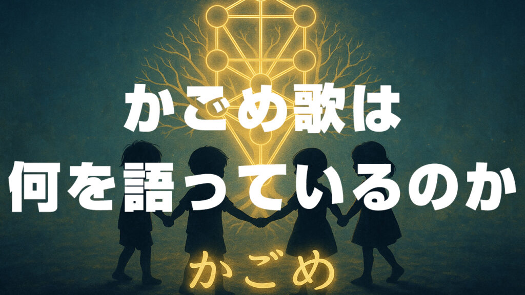 かごめ歌は何を語っているのか——生命の木と「封印された知恵」という仮説