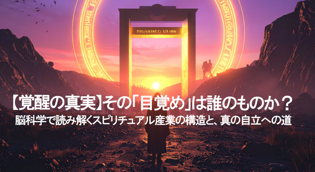 【覚醒の真実】その「目覚め」は誰のものか？──脳科学で読み解くスピリチュアル産業の構造と、真の自立への道