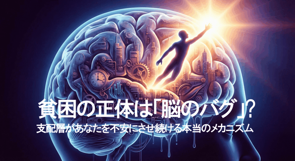 貧困の正体は「脳のバグ」？支配層があなたを不安にさせ続ける本当のメカニズム