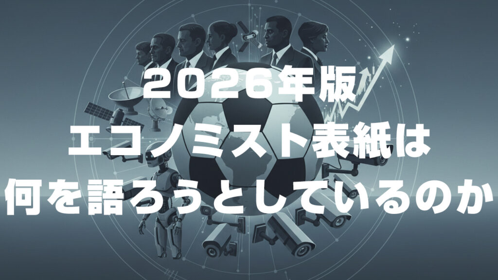 2026年版エコノミスト表紙は何を語ろうとしているのか