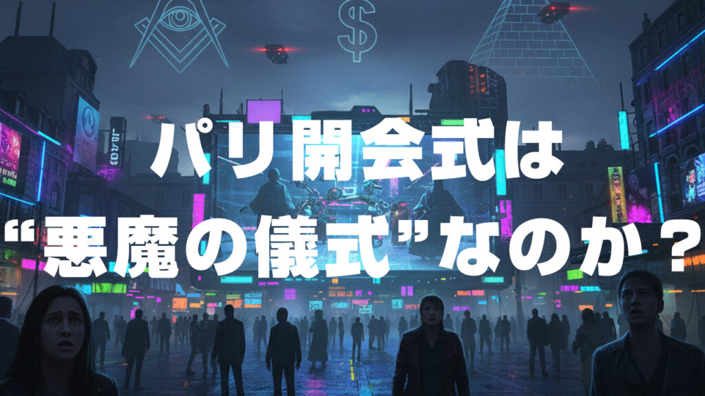 パリ開会式は“悪魔の儀式”なのか？――革命史・サタニズム・宗教ビジネスから読み解く「象徴の戦争」