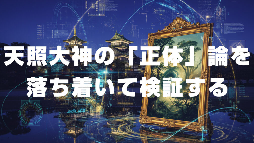 天照大神の「正体」論を落ち着いて検証する